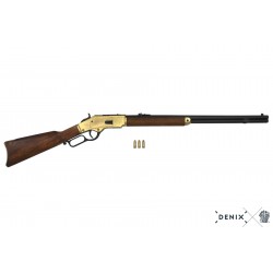 Rifle Mod. 73 (USA 1873) — Réplica tipo Winchester (oro viejo) — Ref. 1318