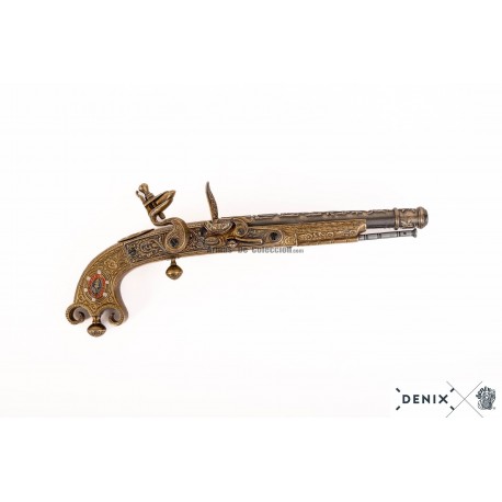 Pirate blunderbuss 18th. C. gold