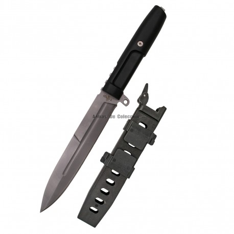 Navaja Third 10020c, Mango De Abs Con Decoración De Ciervo, Hoja De Acero Inox De 9.5 Cm.