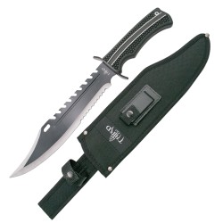 Cuchillo táctico 10698BK 43,5 cm con hoja de 29 cm