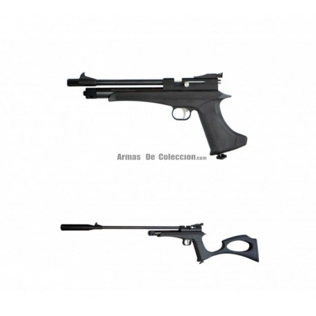 SWISS ARMS Match 4.5 mm funcionamento CO2