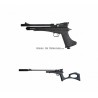 SWISS ARMS Match 4.5 mm funcionamento CO2