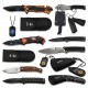 LOTE 6 Cuchillos y Navajas Tácticas Albainox y K25 | CNP, Seguridad, Supervivencia, Funda, Kydex, Corta Cinturón