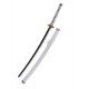 Katana Wado Ichimonji Zoro One Piece Cosplay Hoja Bambú Negra 104 cm Réplica No Oficial Blanca Saya y Mango Encordado