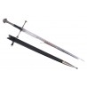 Espada Andúril Aragorn El Señor de los Anillos Réplica No Oficial 134 cm Acero Runas Funda Polipiel y Soporte