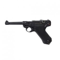Luger P08 Pistola 6MM Full Metal & real Blow Back Gas