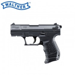 Walther P22 Oficial e dois carregadores (Funcionamento a mola)