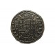 Moeda de 100 Reales de prata (peça de oito) Felipe IV 1635