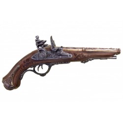 Pistola de 2 cañones de Napoleón, Francia 1806
