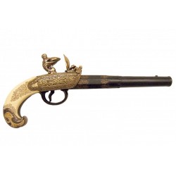 Pistola rusa fabricada en Tula, siglo XVIII (réplica)