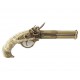 Pistola de 2 cañones giratorios, Francia S. XVIII