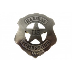 U.S Marshall Tombstone badge
