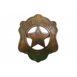 badge Chief of police