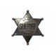 badge Grand County Shefiff silver.
