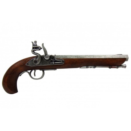 Pistola Kentucky, EUA s.XIX. prata