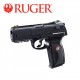 Pistola semiautomatica airsoft Ruger P345 6mm Co2. 2 Julios de potencia.