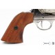 Replica Colt Peacemaker .45 Nickel Revolver USA 1873 Denix 1186/G