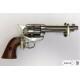 Replica Colt Peacemaker .45 Nickel Revolver USA 1873 Denix 1186/G