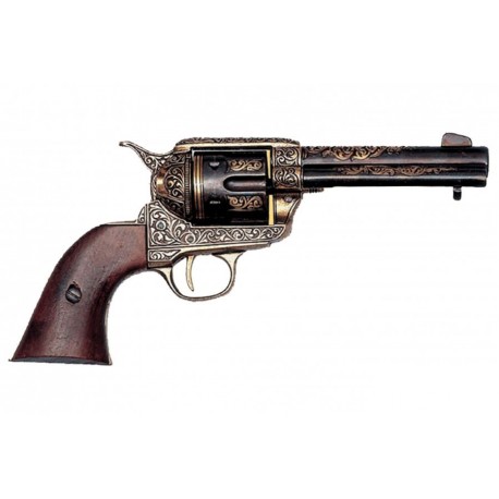Revólver calibre 45 fabricado pela Colt