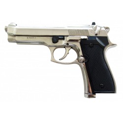 Beretta pistol 92 F.9 mm, parabellum chrome