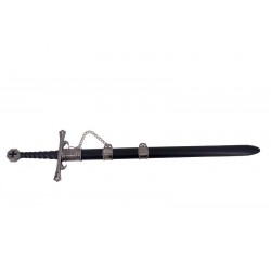 Templar sword with scabbard