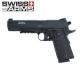 SWISS ARMS 1911 MATCH 4.5 mm CO2 CORREDIÇA METALICA