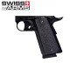 SWISS ARMS 1911 MATCH 4.5 mm CO2 CORREDIÇA METALICA