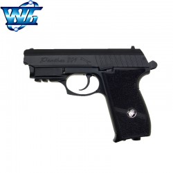WG SPORT 801 com Laser - Preto - Metal Completo - BlowBack - Pistola 4,5 mm - CO2