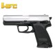 HFC Tipo H&K USP Bicolor - Pistola com mola pesada - 6 mm.