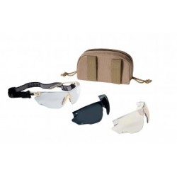 Bolle Combat Tan with interchangeable glasses