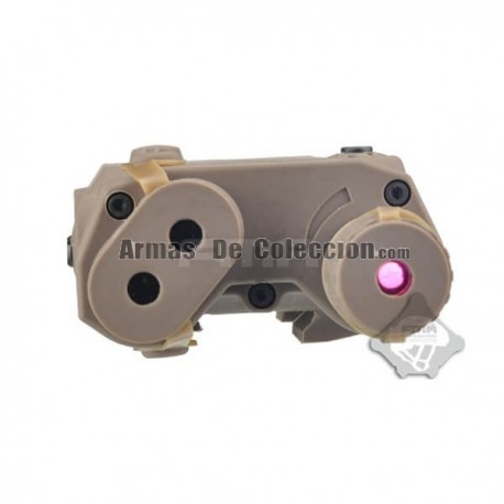 LASER ROJO LINTERNA AN/PEQ-15 TAN