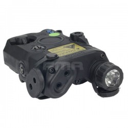 Laser Verde Linterna AN/PEQ-15 Negro