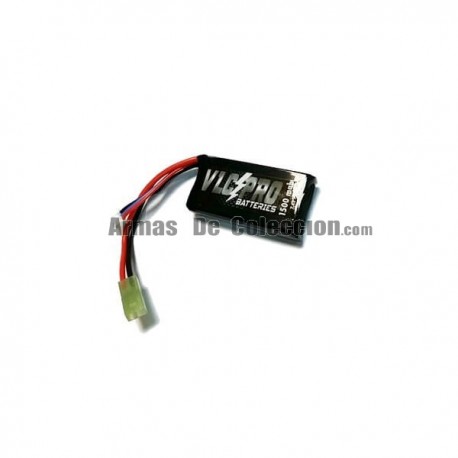 BATERIA VLC-PRO LIPO 7.4V 1500mah 20C NEGRA