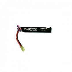 Batería VLC-PRO Li-Po 7.4V 1500mAH 15C Negra