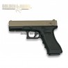 Golden Hawk Tipo Glock - TAN-Negra - METAL - Pistola muelle - 6mm