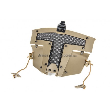 Evolution Spartan Mask Fast Helmet Mount Tan