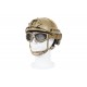 Black River Steel Mesh Goggles with Fast Helmet Clip Tan