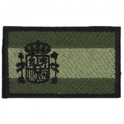 Spanish Flag Patch Velcro Embroidered Shoulder MB-1