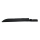 Machete cortacañas Third S2020 hoja de acero inox de 45 cm con mango de ABS y goma fundida, con funda de nylon.