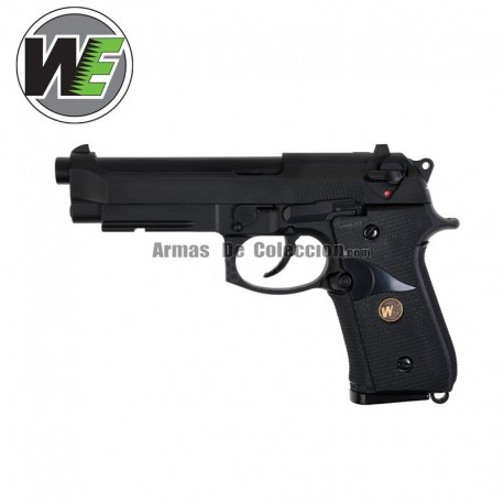 WE Tipo M9A1 Pistola airsoft Full Metal Blowback Gas - Armas de Colección